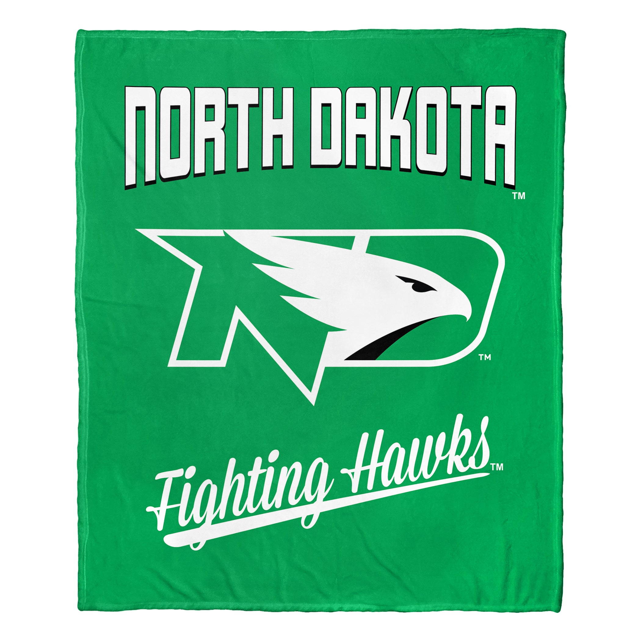 NCAA North Dakota Fighting H Alumilk Touch Throw Blanket