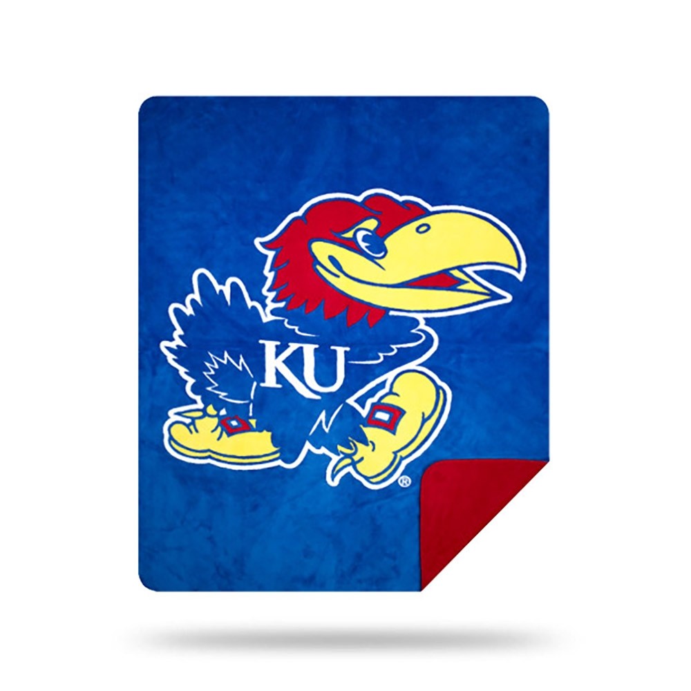 NCAA as Jayh Silver Knit Throw Blanket