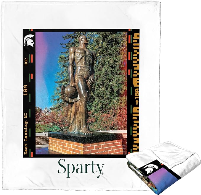 NCAA Ca Life Michigtapar Silk Touch Throw Blanket