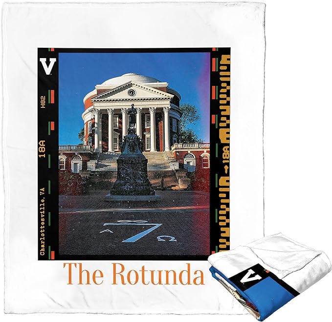 NCAA Ca Life Virginia Caval Silk Touch Throw Blanket