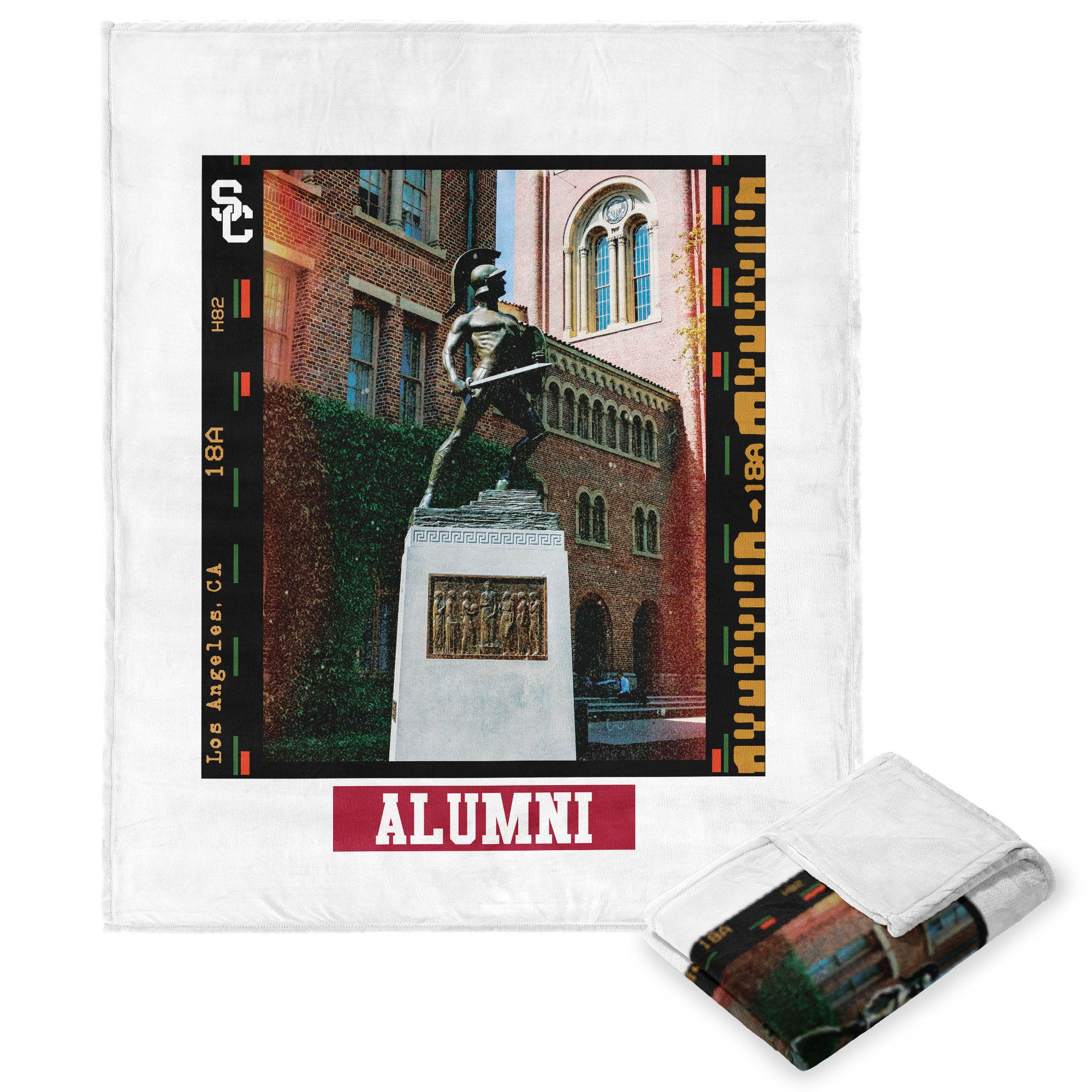 NCAC Tro Alut Silk Touch Throw Blanket