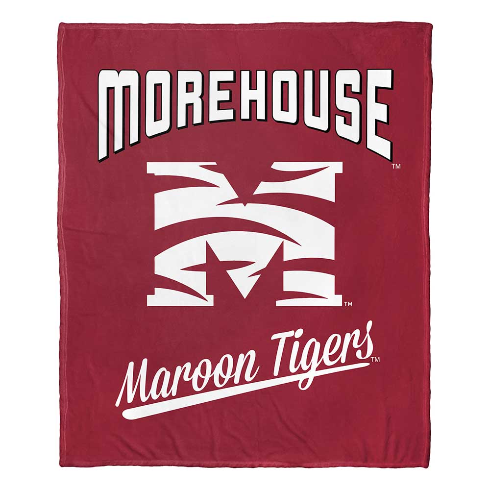 NCAA Moree Maroon Ti Alumilk Touch Throw Blanket