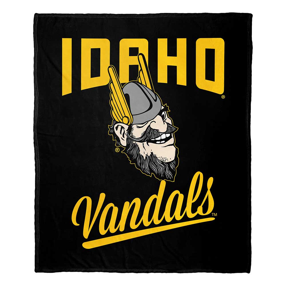 NCAA Idaho Van Alumilk Touch Throw Blanket