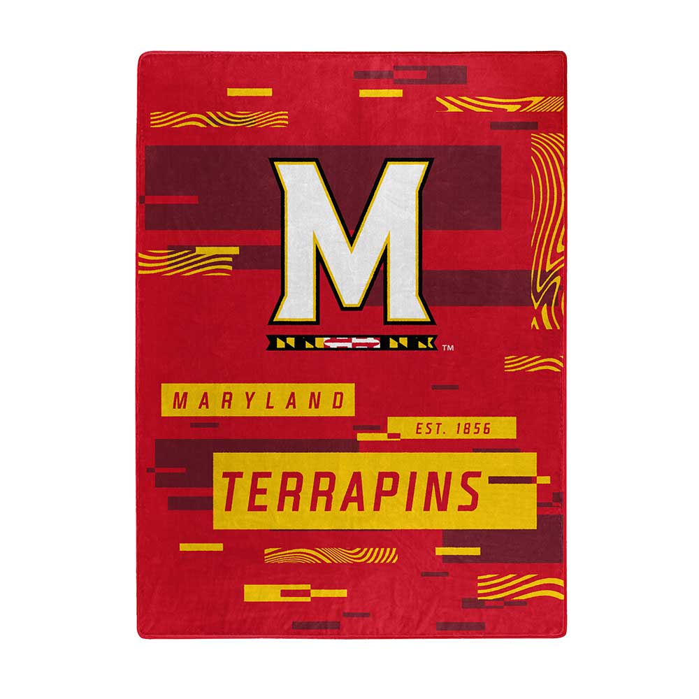 NCAA Digitize Maryland Terrachel Throw Blanket