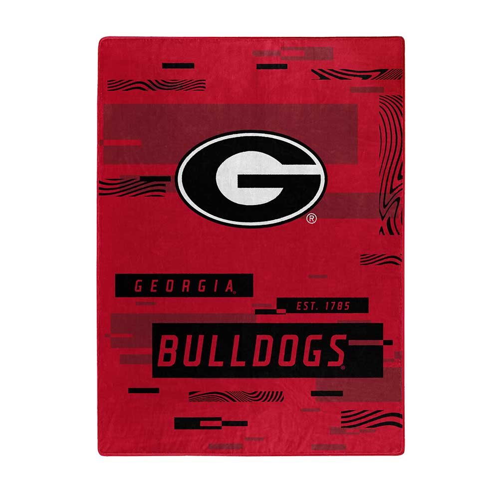 NCAA Digitize Georgia Bullchel Throw Blanket