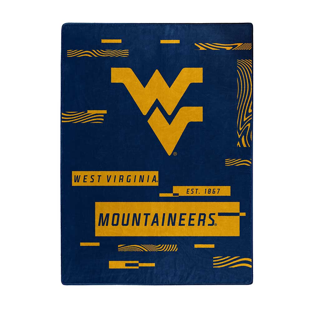 NCAA Digitizet Virginia Mountainchel Throw Blanket
