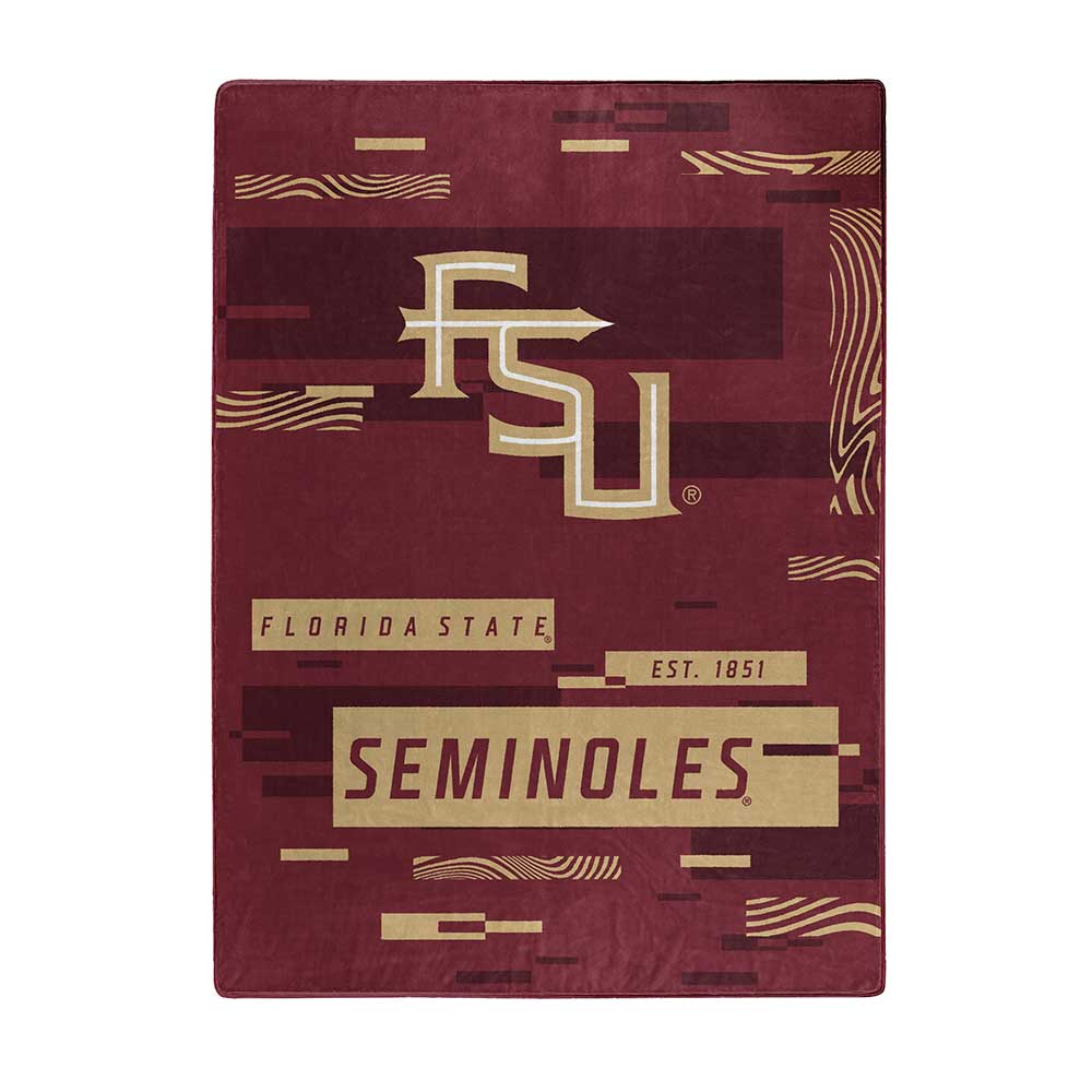 NCAA Digitize Floritaeminchel Throw Blanket