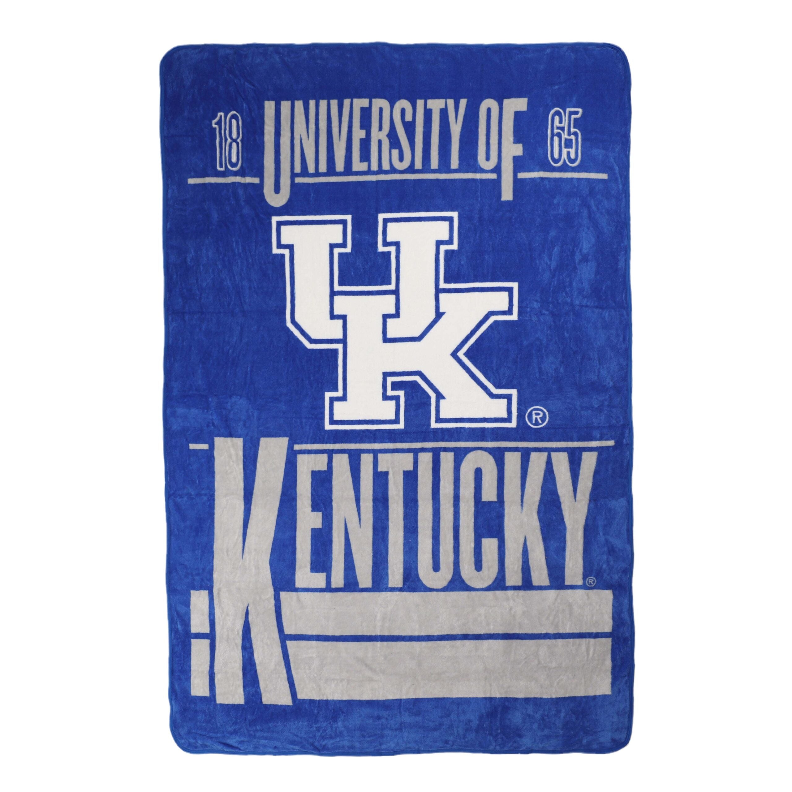 NCAA Kentucky Wild Faculty Oized Microchel Throw Blanket