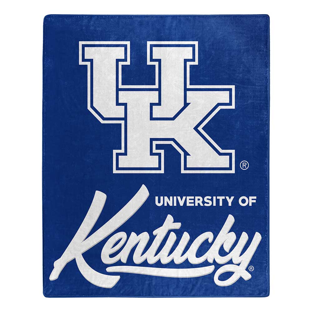 NCAA Kentucky Wild Signaturechel Throw Blanket