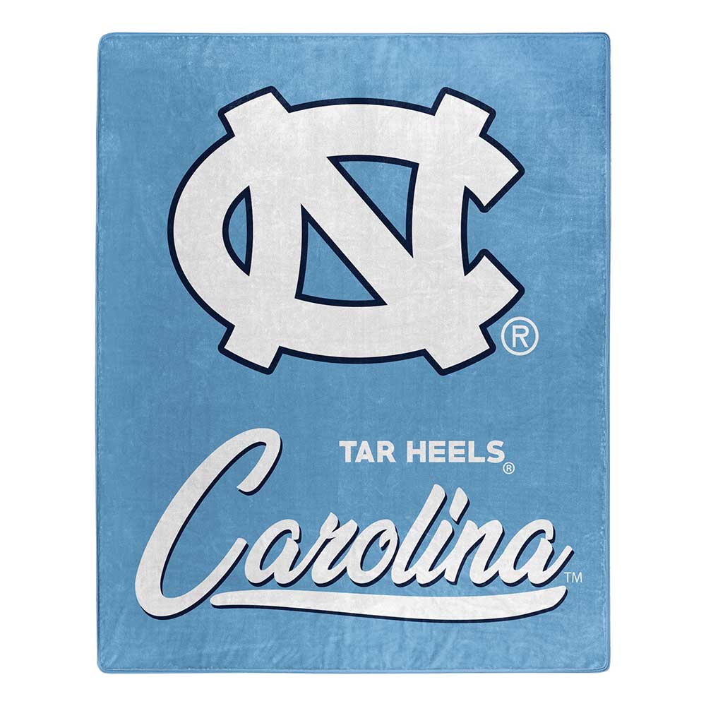 NCAA UNC Tar H Signaturechel Throw Blanket
