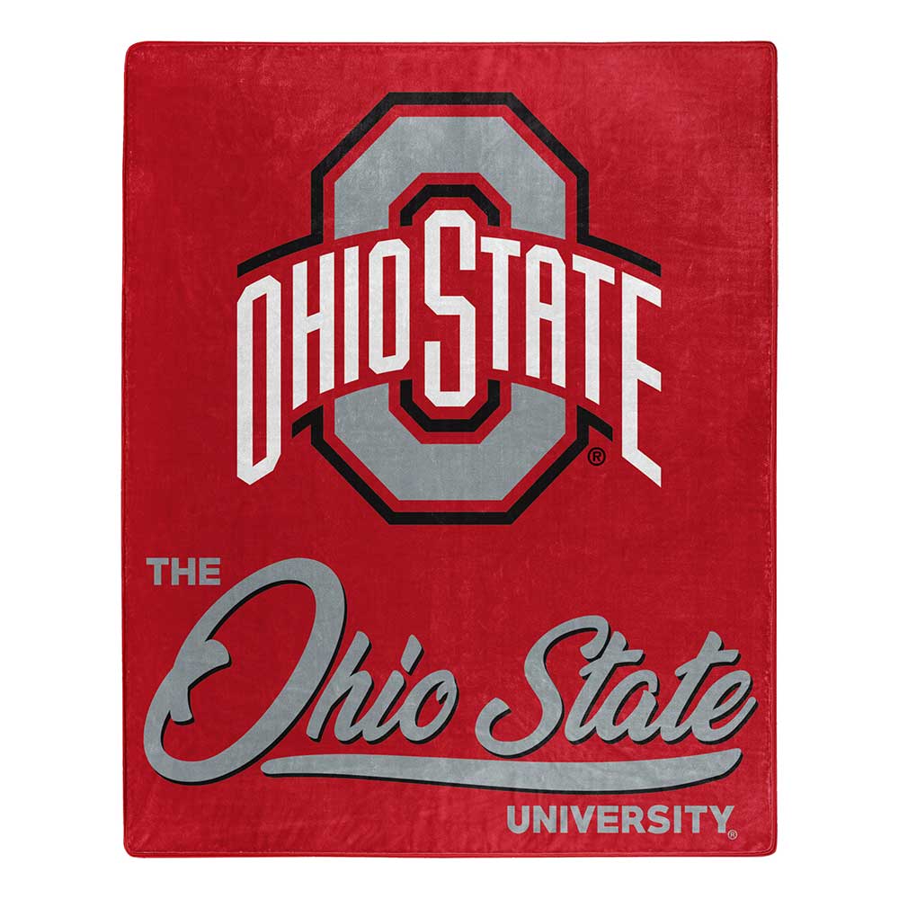 NCAA Ohtate Buck Signaturechel Throw Blanket