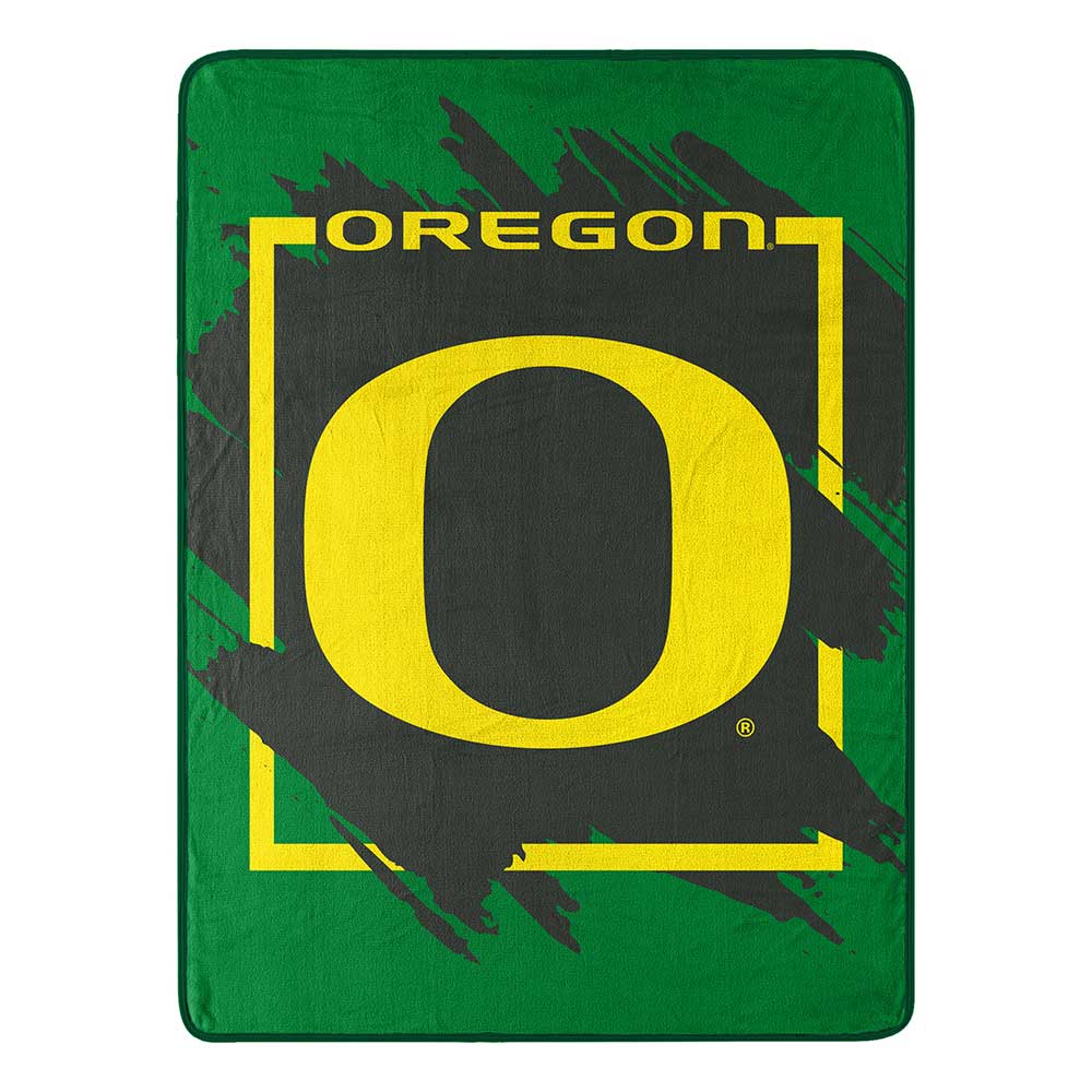 NCAA Diional Oregon D Microchel Throw Blanket