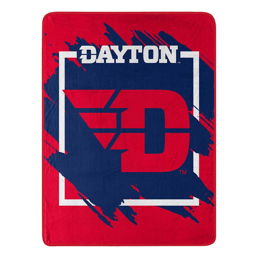 NCAA Diional Dayton Fl Microchel Throw Blanket