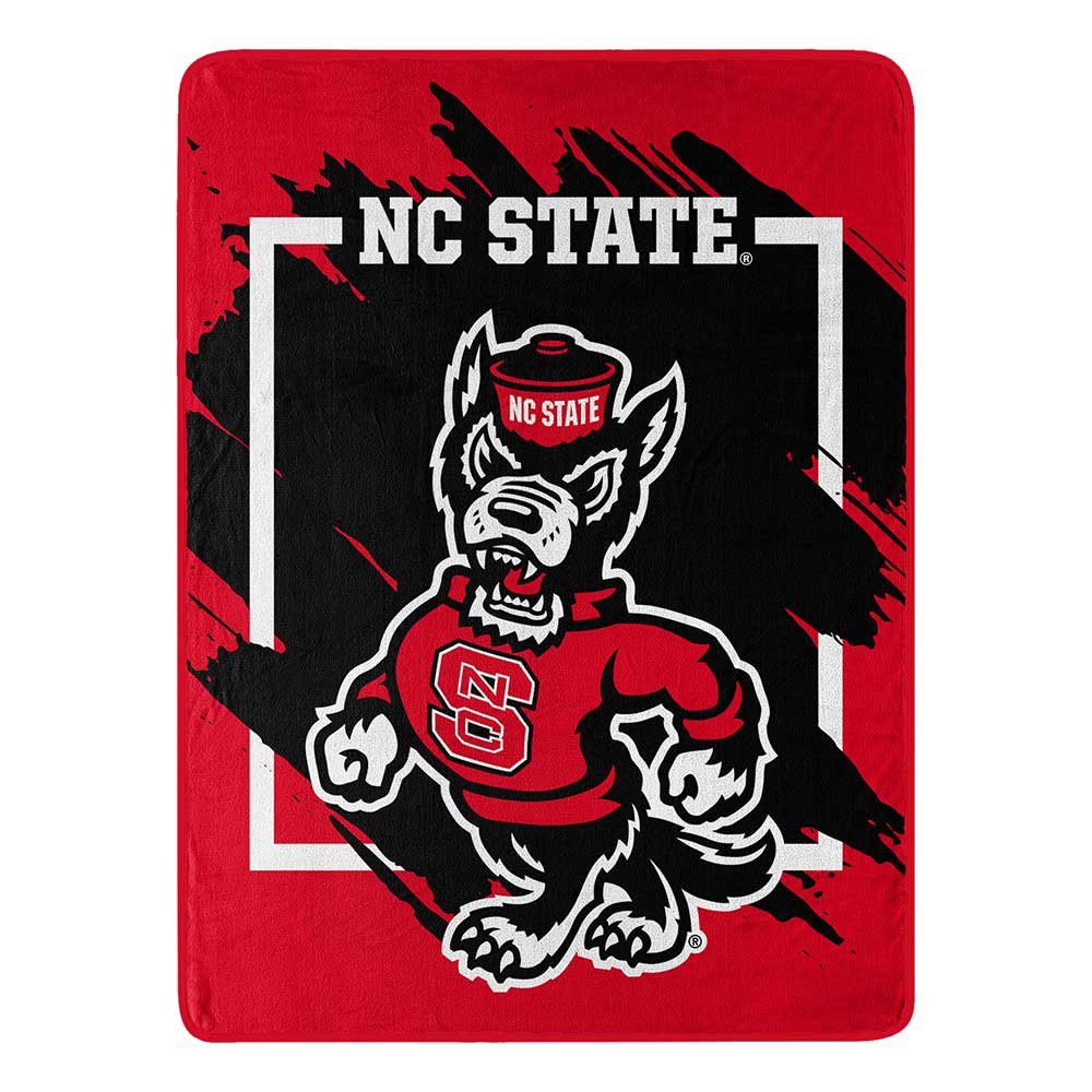 NCAA Diional tate Wolfpack Microchel Throw Blanket