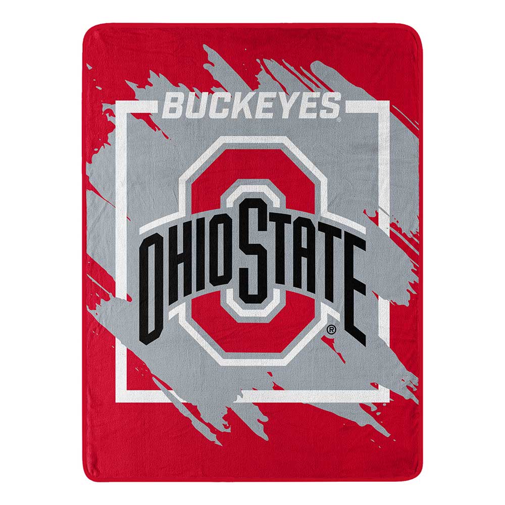 NCAA Diional Ohtate Buck Microchel Throw Blanket
