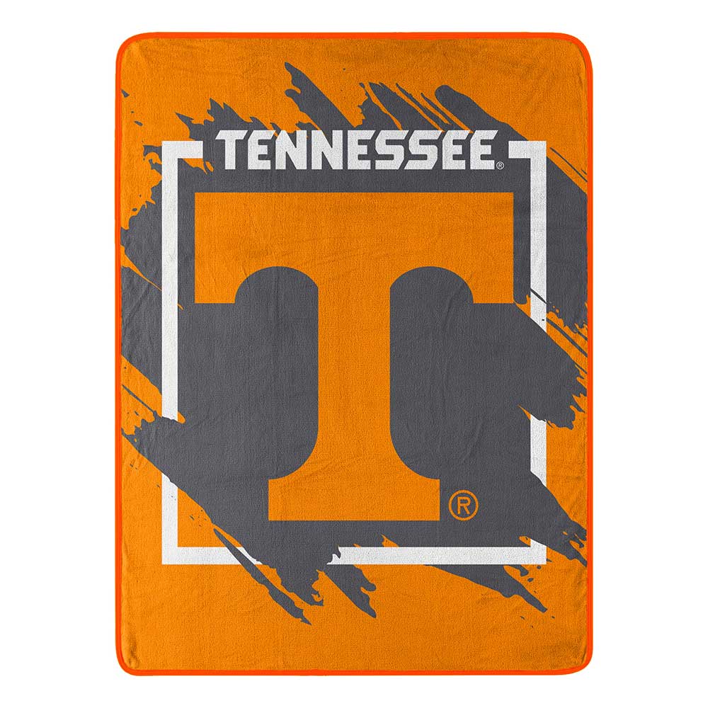 NCAA Diional Tesee Volunt Microchel Throw Blanket