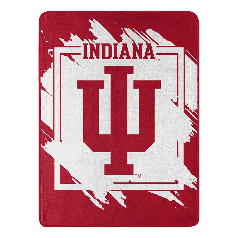 NCAA Diional Indiana Microchel Throw Blanket