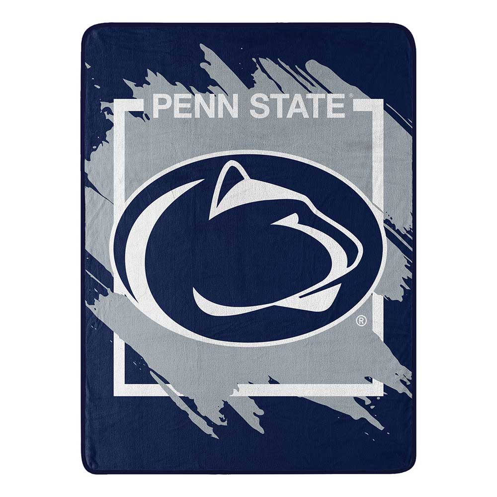 NCAA Diional Petate Nittany L Microchel Throw Blanket