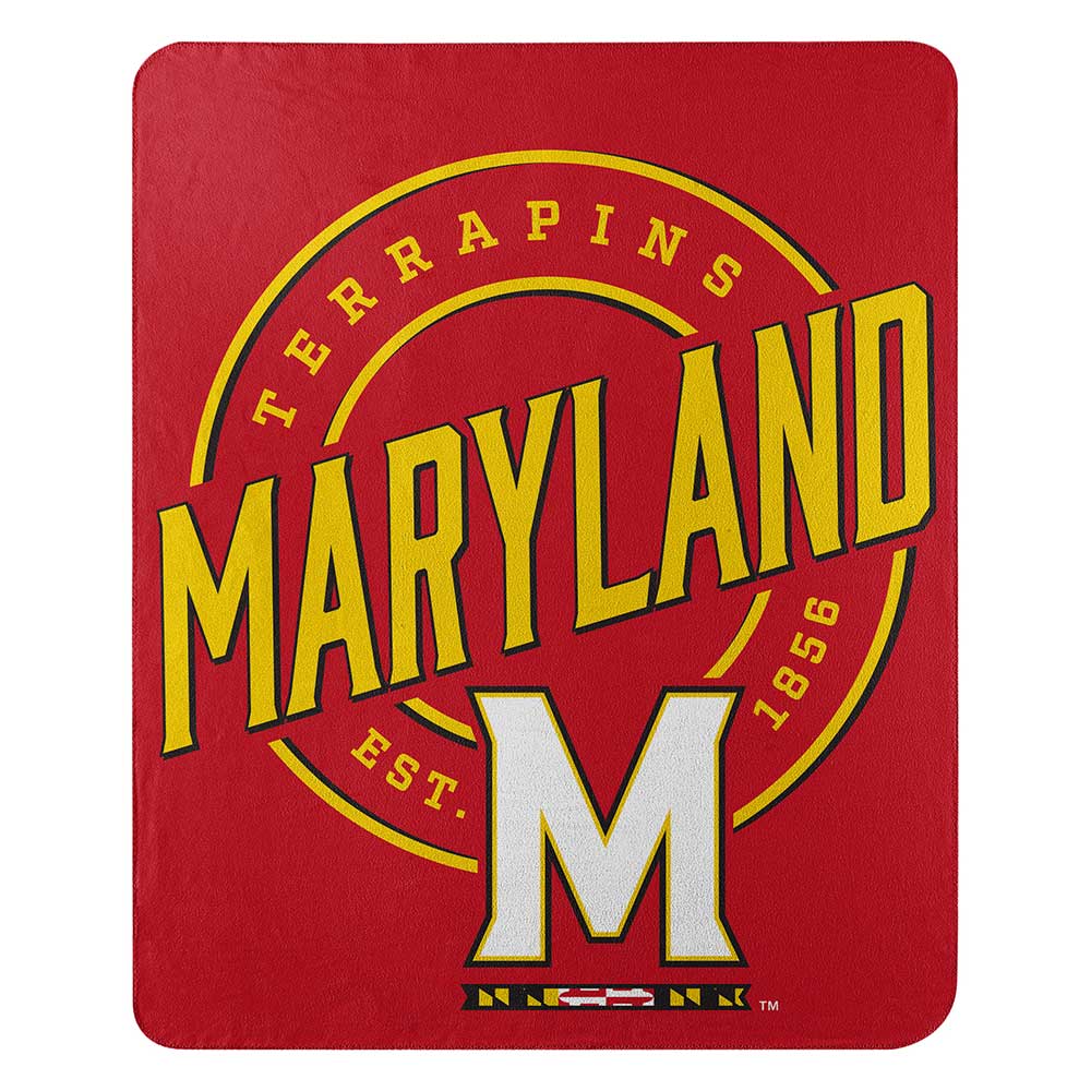 NCAA Maryland Terra Campaign Fleece Throw Blanket