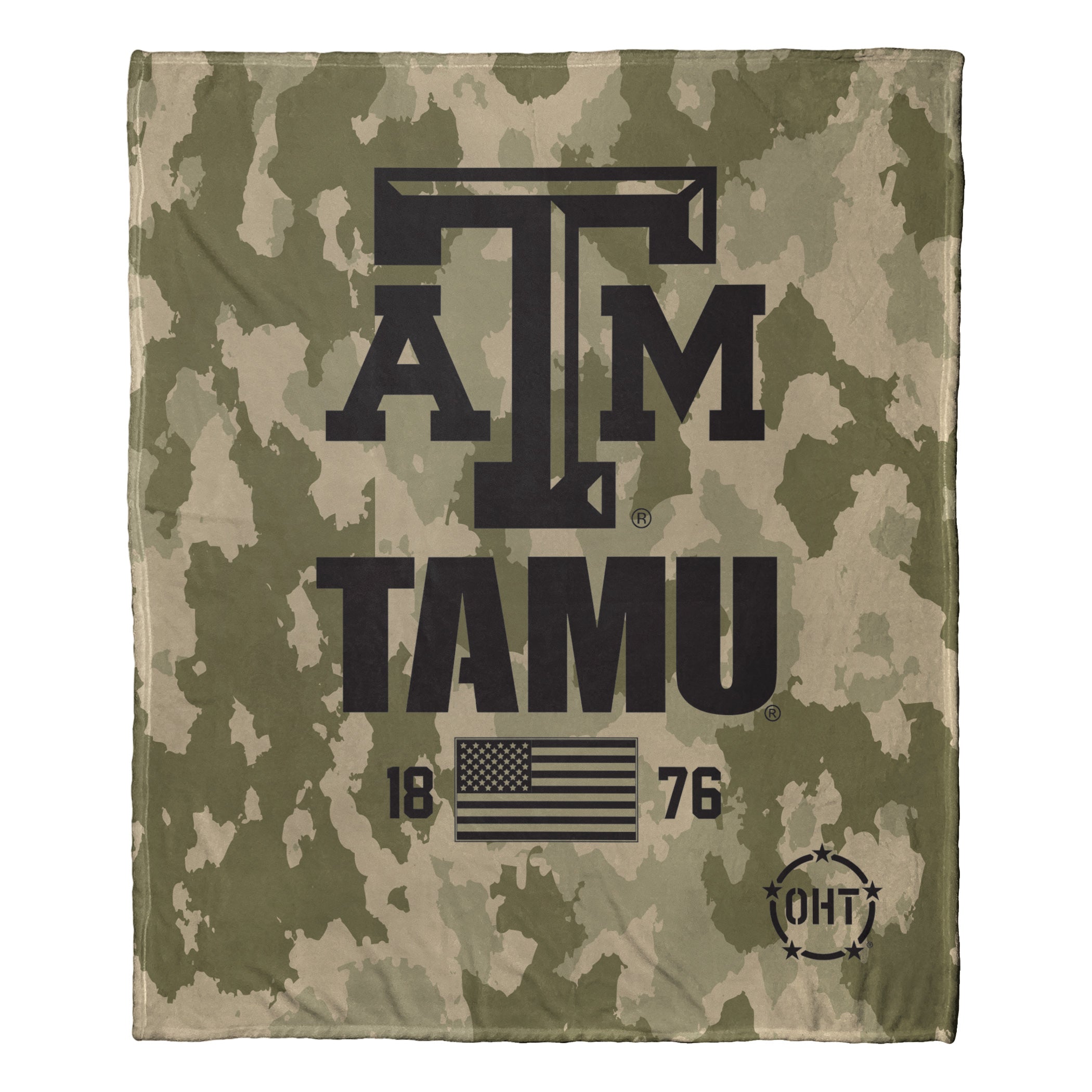 NCAA T A&M Ag Opecial Silk Touch Throw Blanket