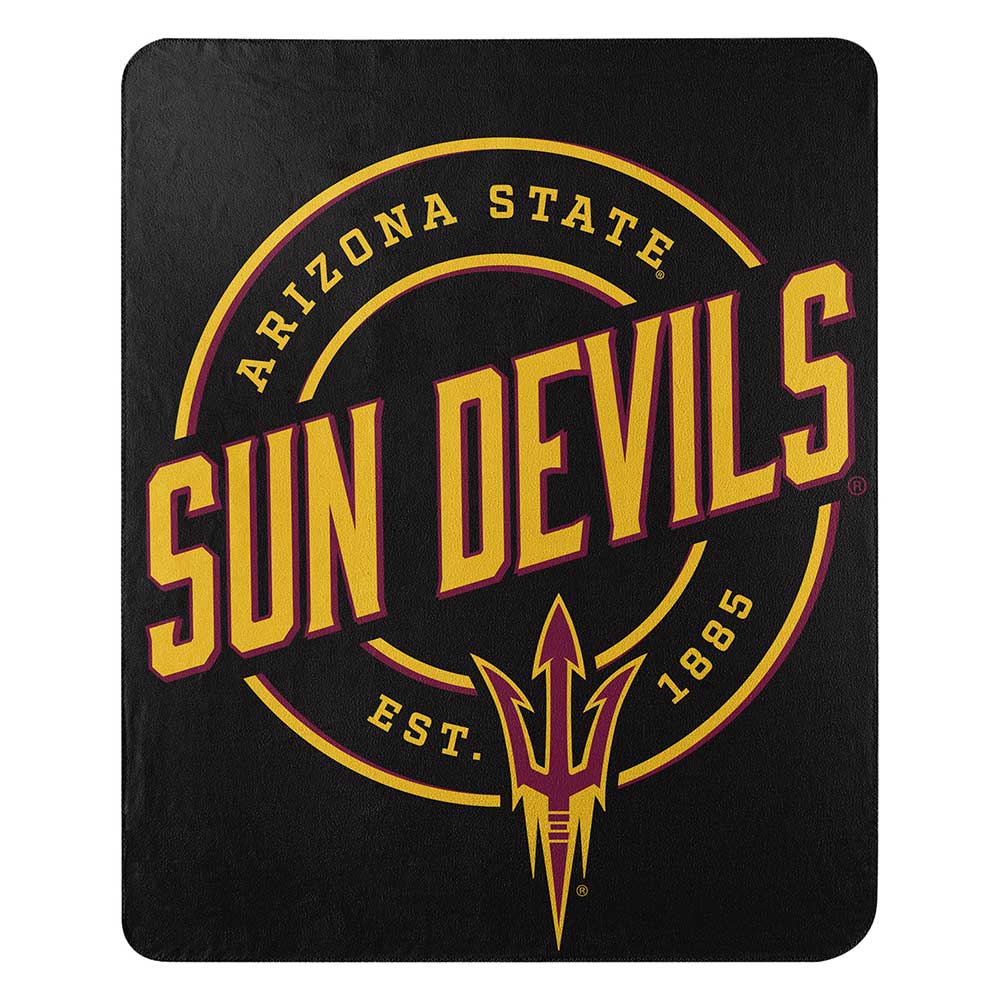 NCAA Arizotaun De Campaign Fleece Throw Blanket