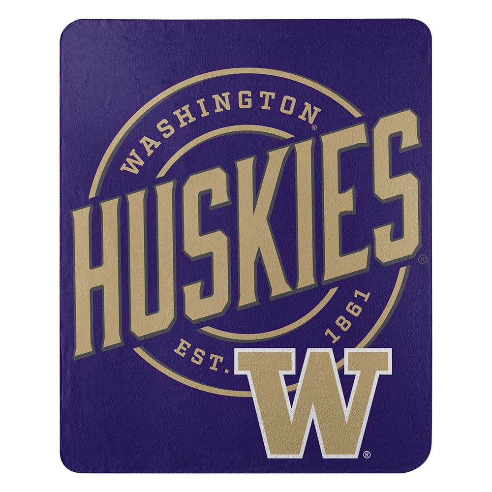 NCAAhington Campaign Fleece Throw Blanket