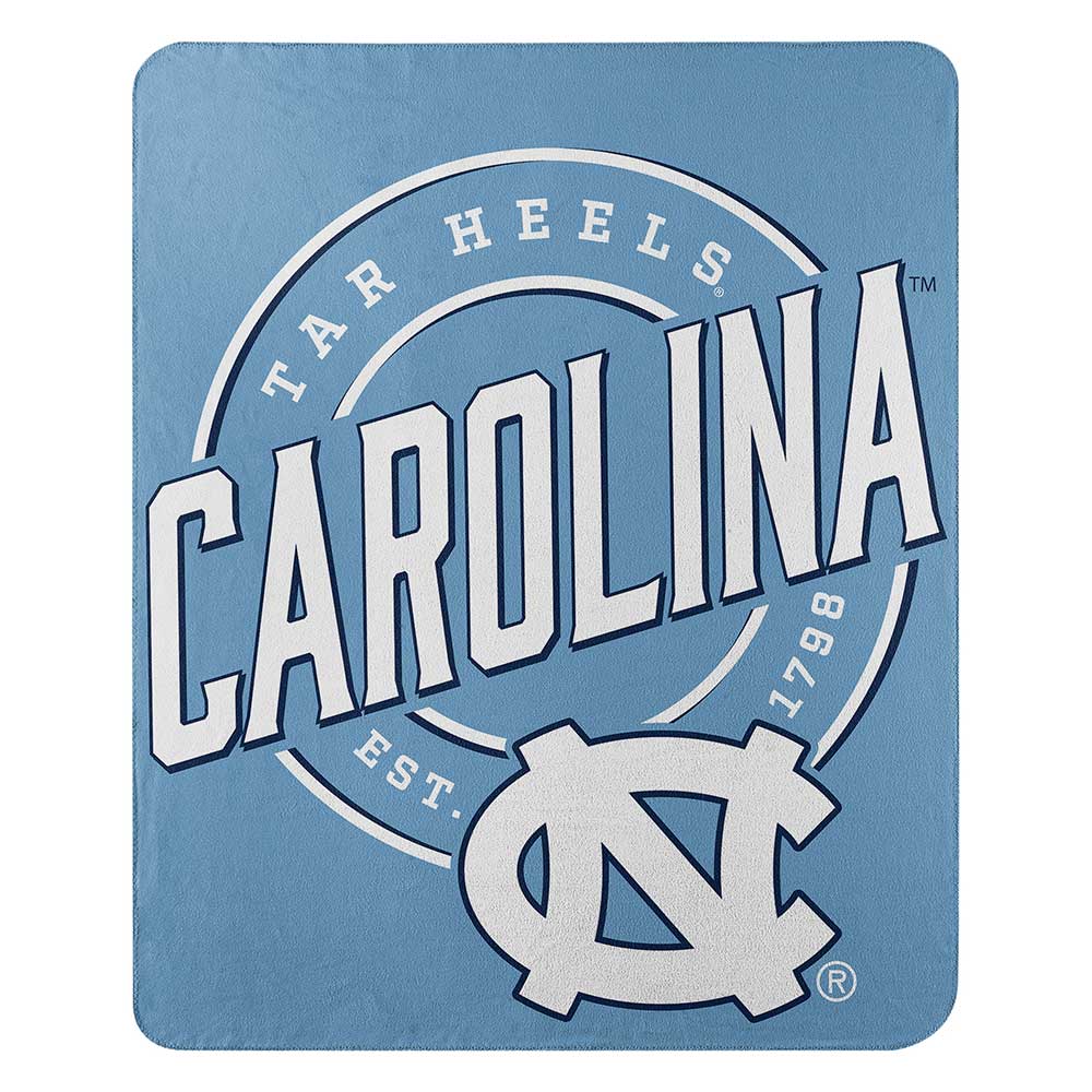 NCAA UNC Tar H Campaign Fleece Throw Blanket