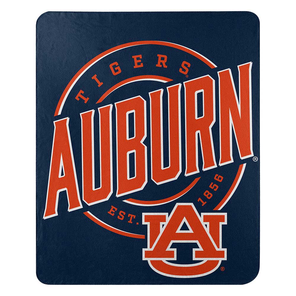 NCAA Auburn Ti Campaign Fleece Throw Blanket