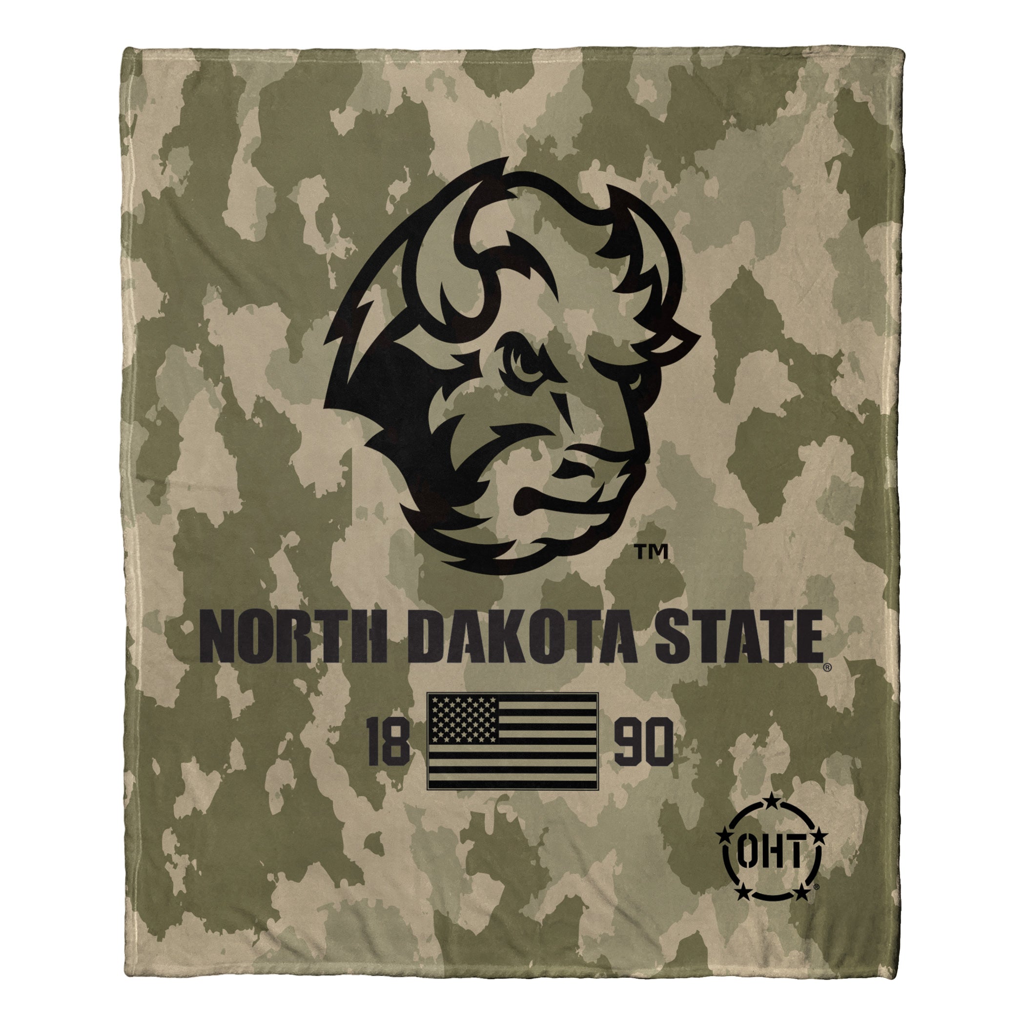 NCAA North Dakotateon Opecial Silk Touch Throw Blanket
