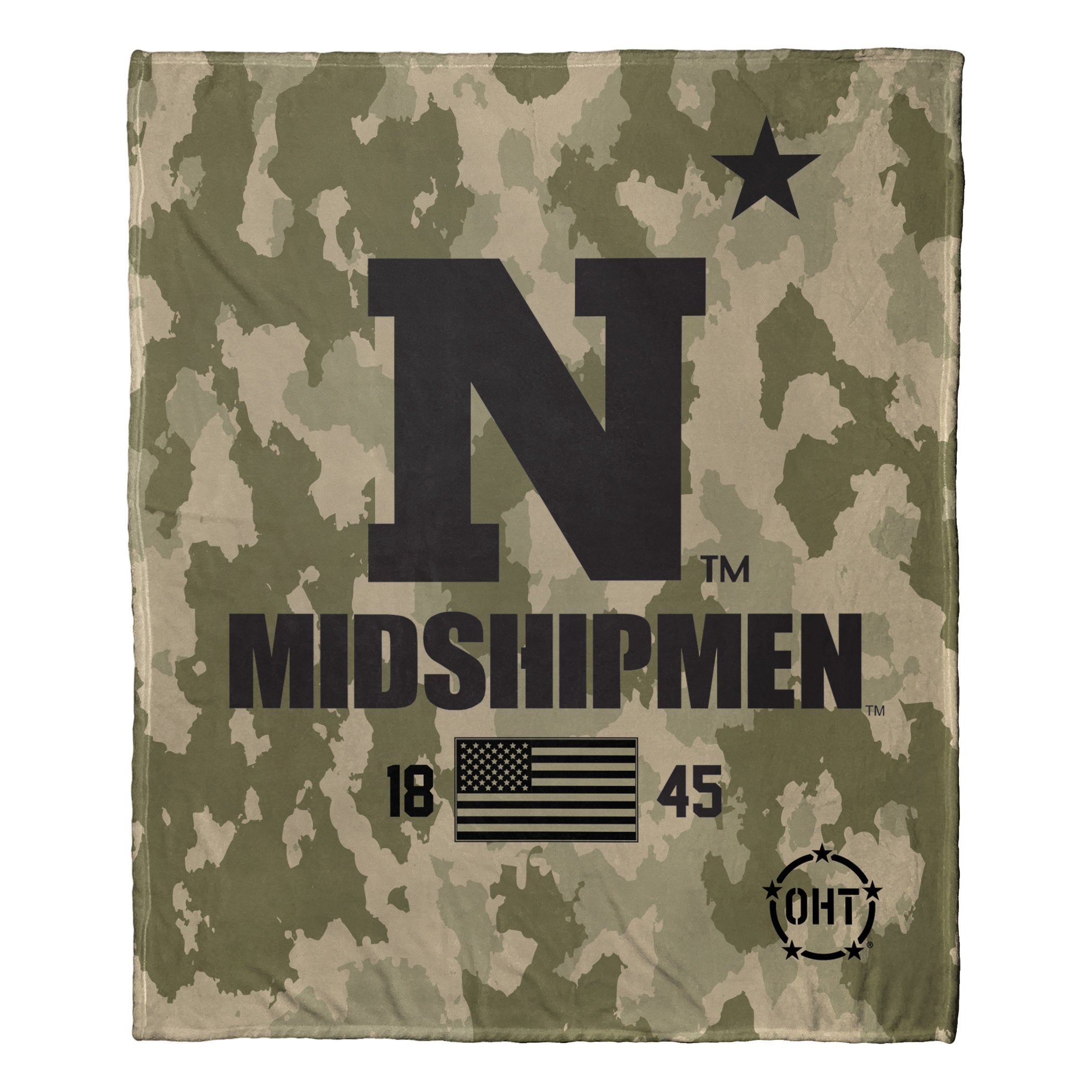 U.S. Navy NCA Naval Academy Opecial Silk Touch Throw Blanket