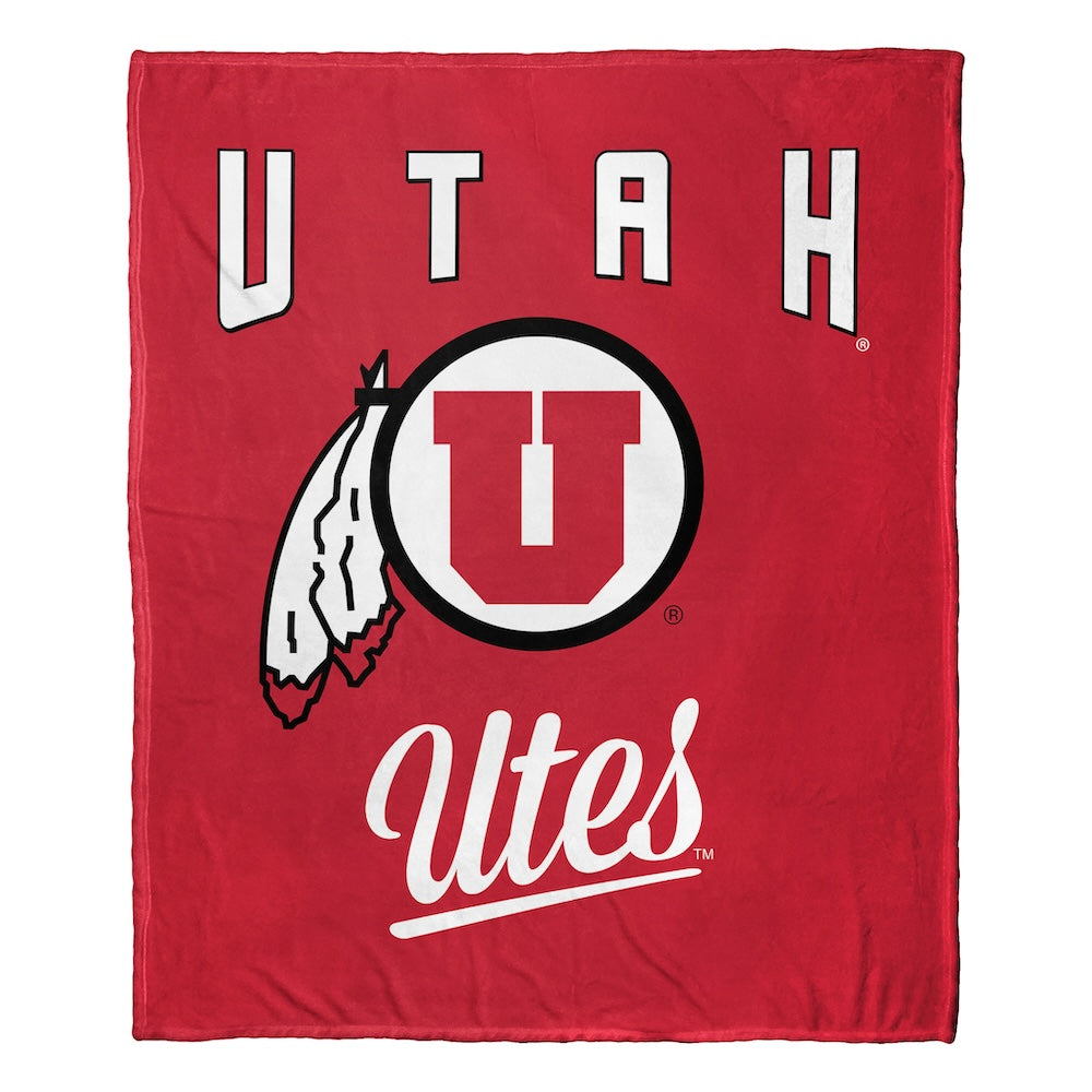 NCAA Utah OFFICIAL Throw Blanket