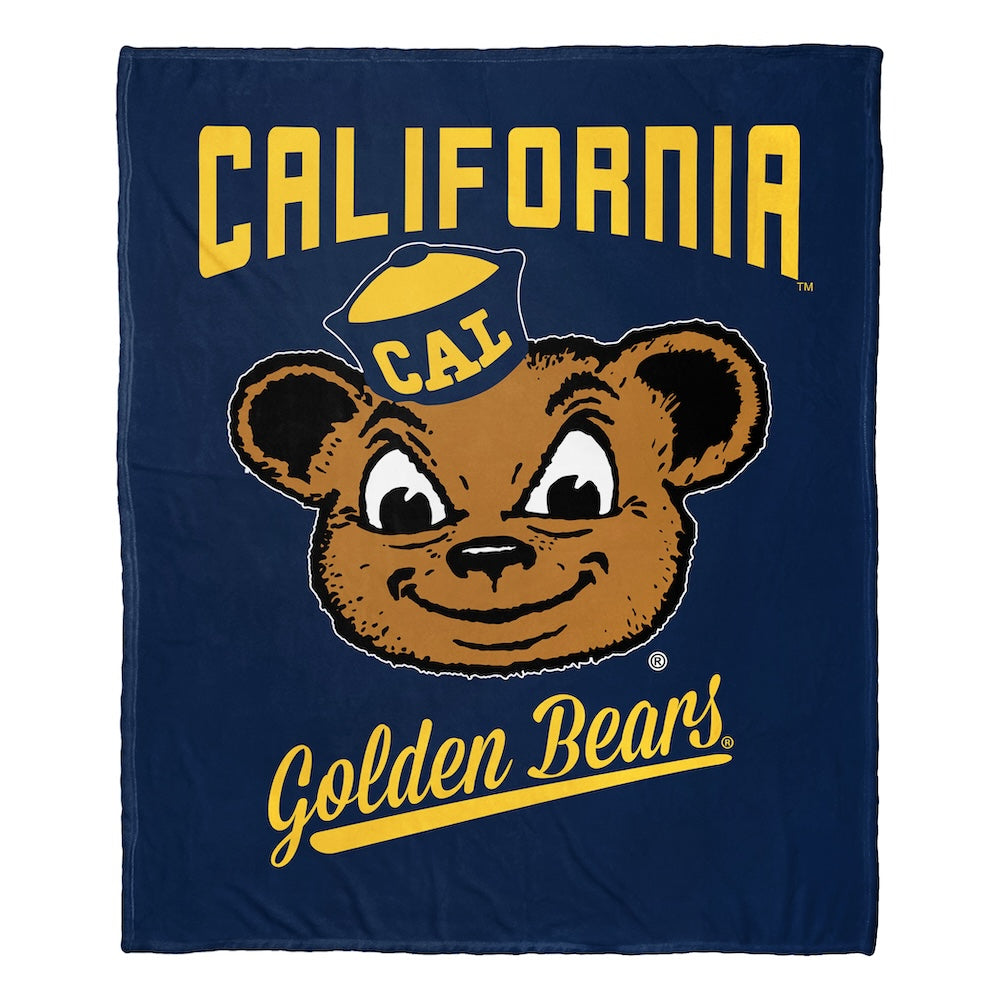 NCAA California Golden B OFFICIAL Throw Blanket