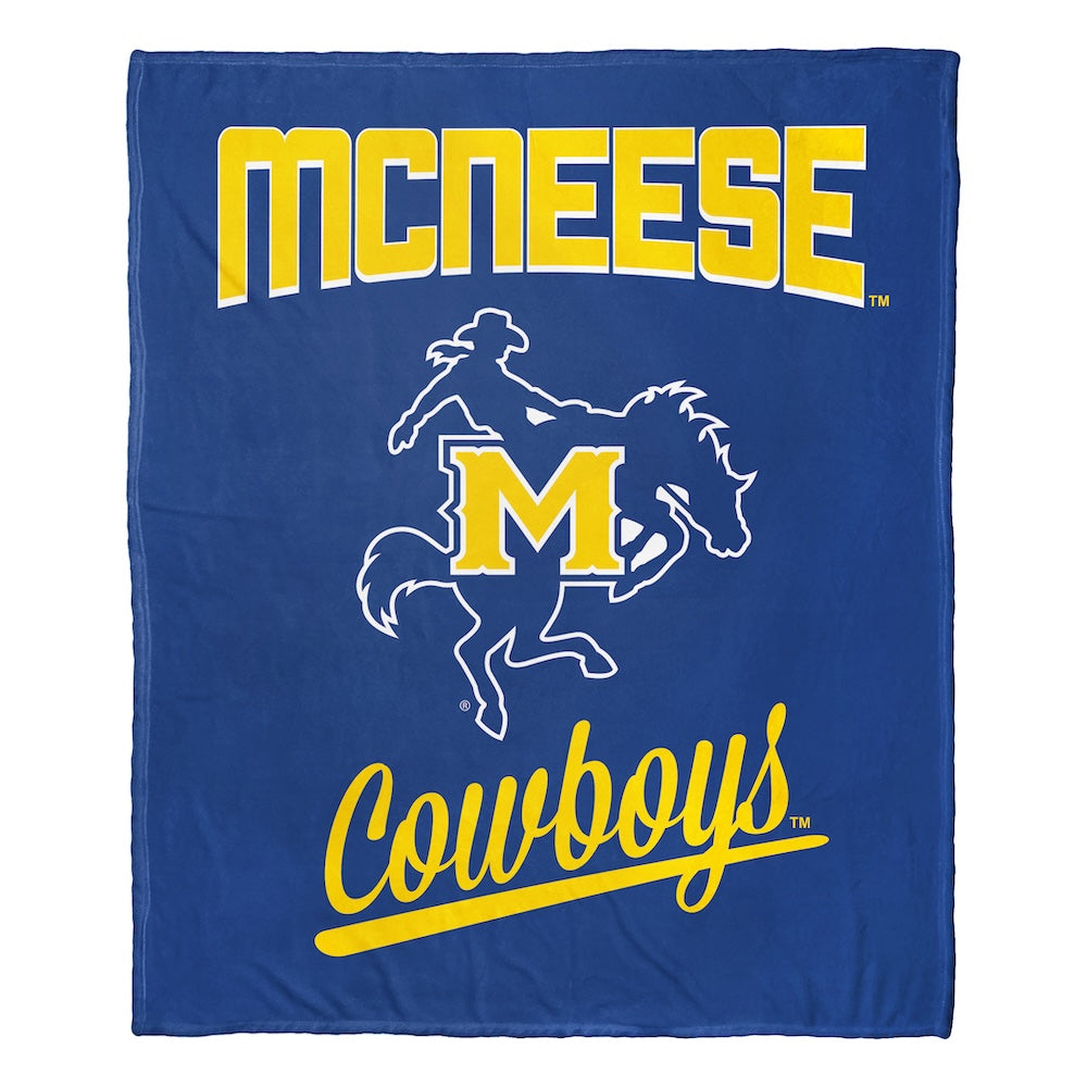 NCAA Mce State Cow OFFICIAL Throw Blanket