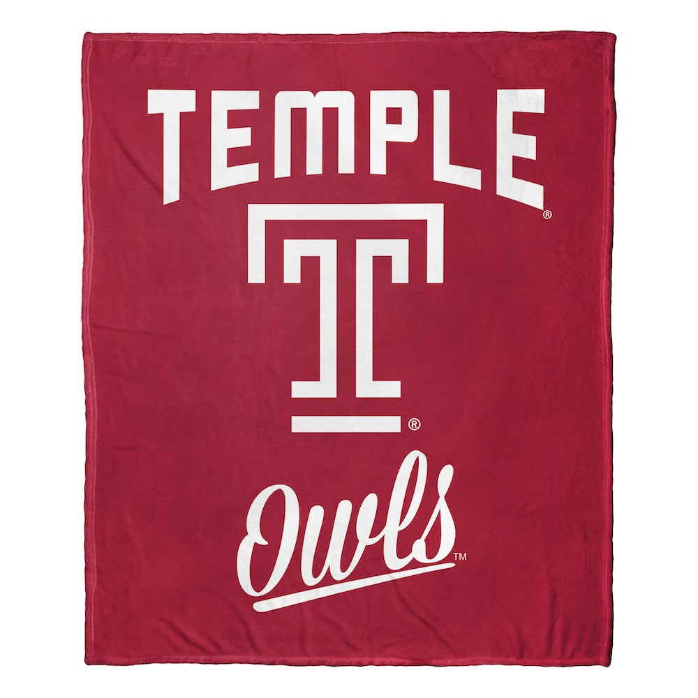 NCAA Temple OFFICIAL Throw Blanket