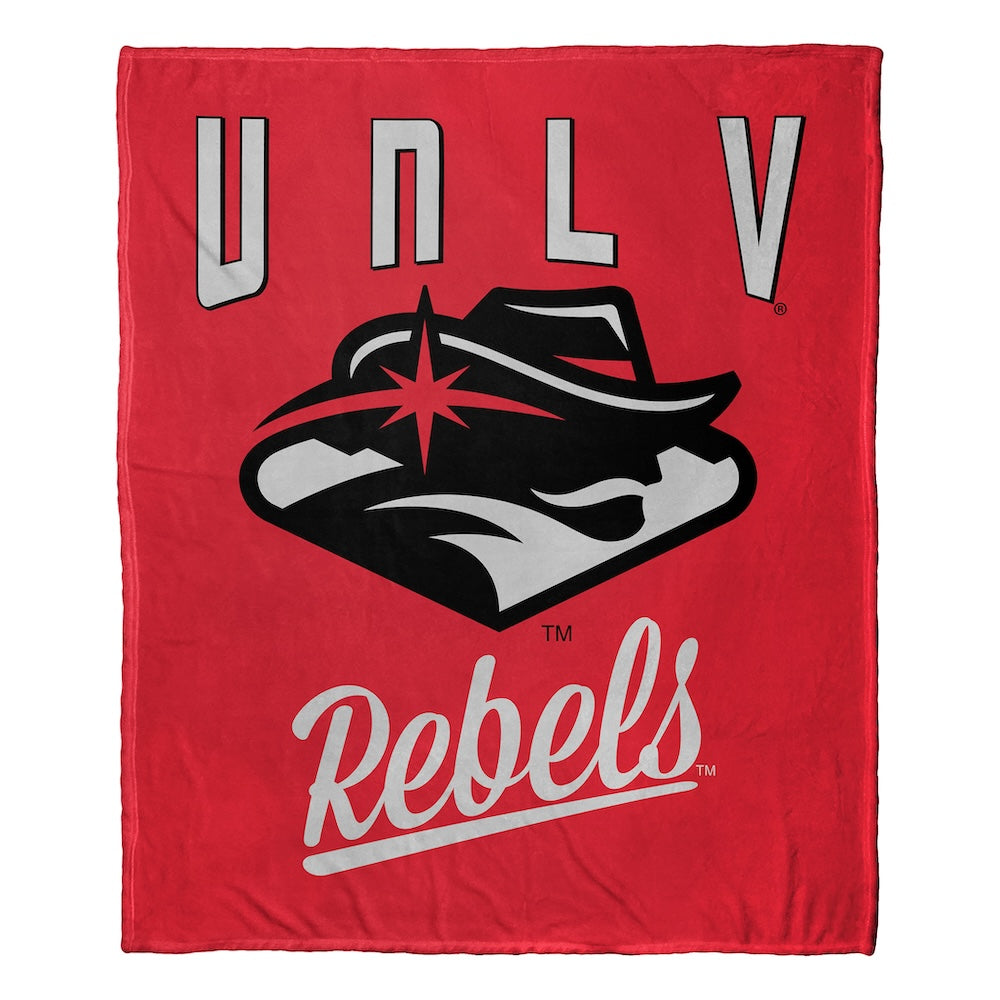 NCAA UNLV Re OFFICIAL Throw Blanket