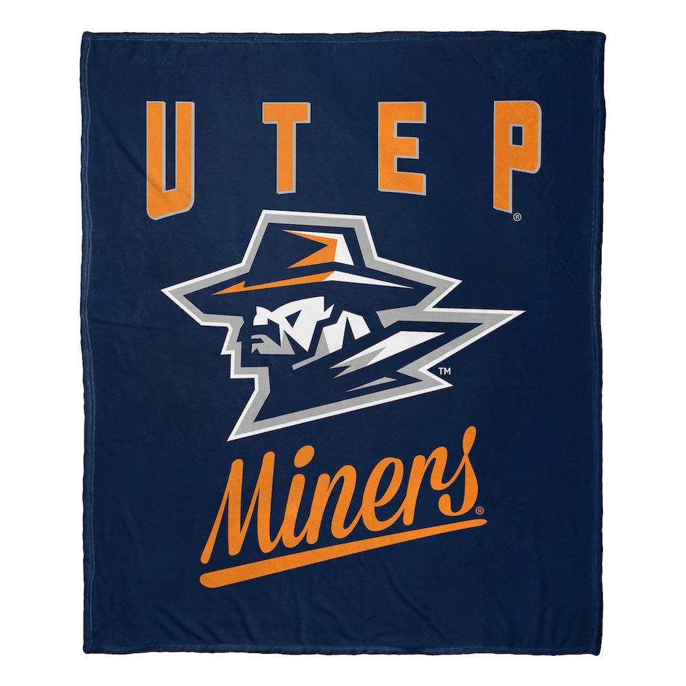 NCAA UTEP Mi OFFICIAL Throw Blanket