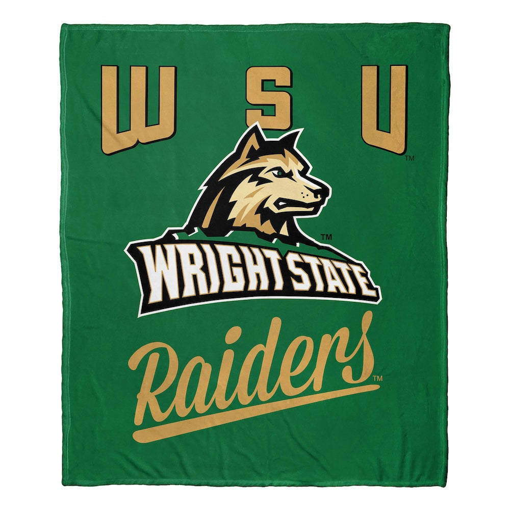 NCAA Wrigtate Rai OFFICIAL Throw Blanket