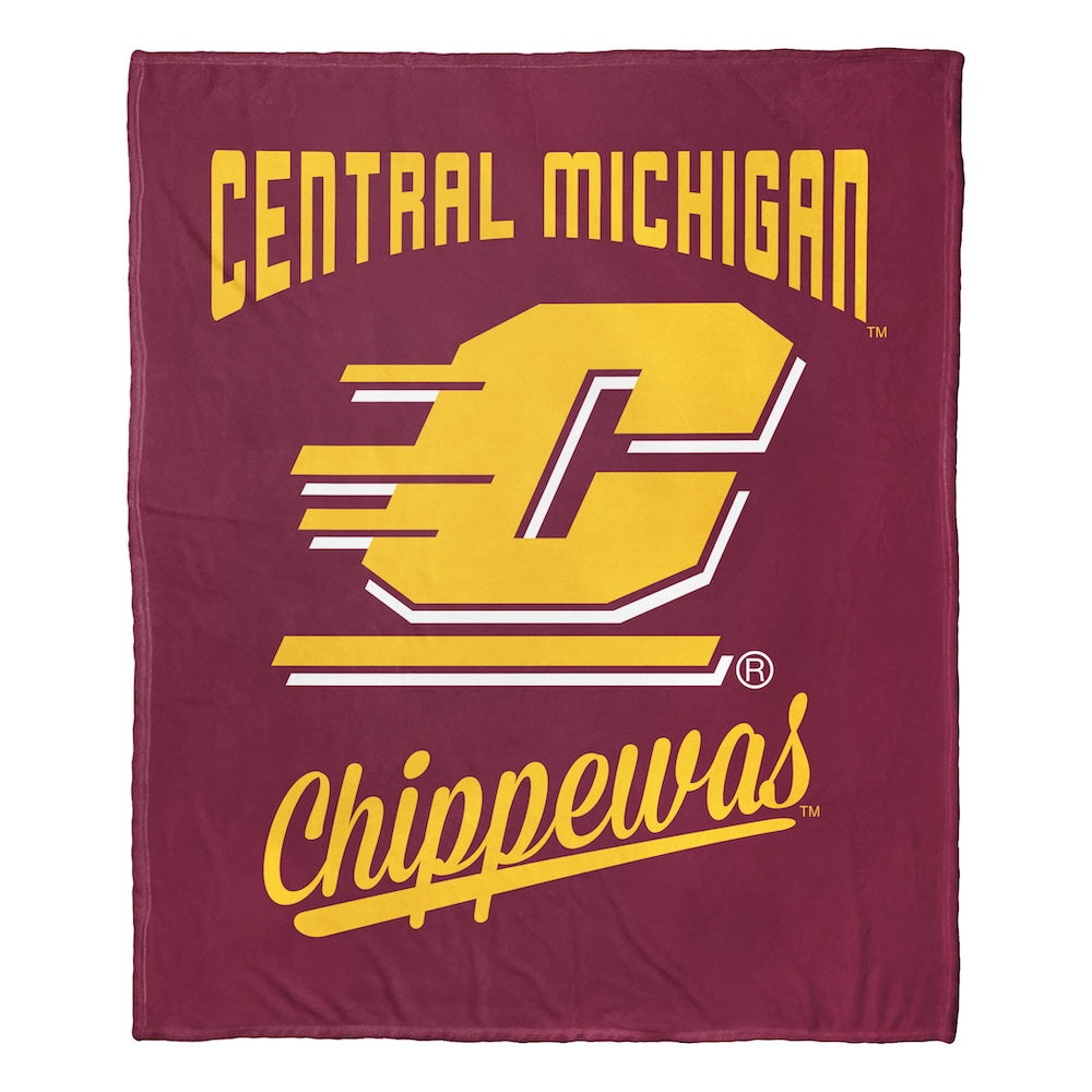 NCAA Central Michigan Chipp OFFICIAL Throw Blanket