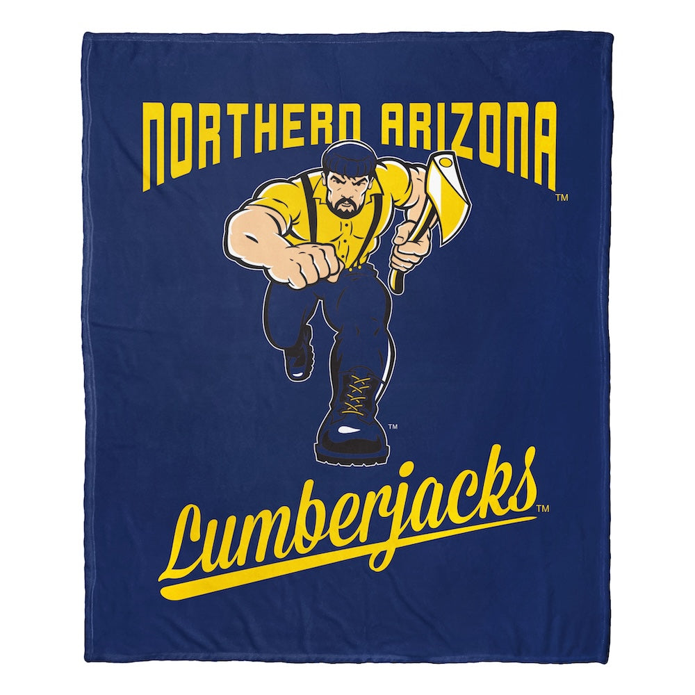 NCAA Northern Arizona Lumberj OFFICIAL Throw Blanket
