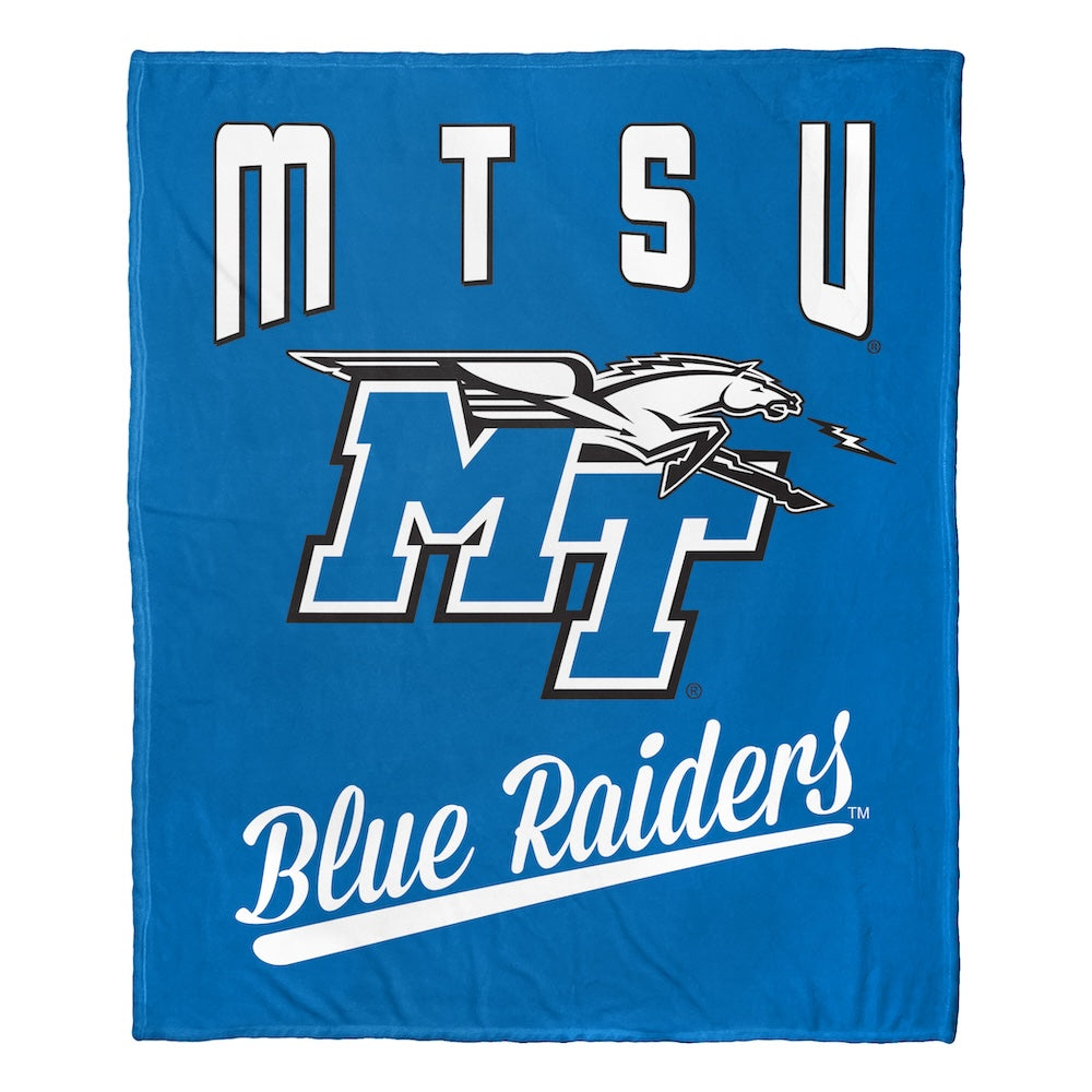 NCAA Middle Testate Blue Rai OFFICIAL Throw Blanket