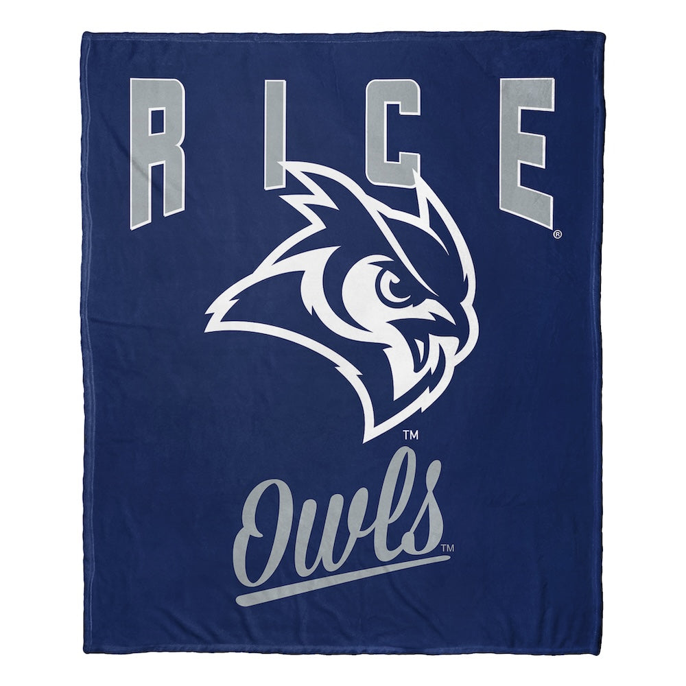 NCAA Rice OFFICIAL Throw Blanket