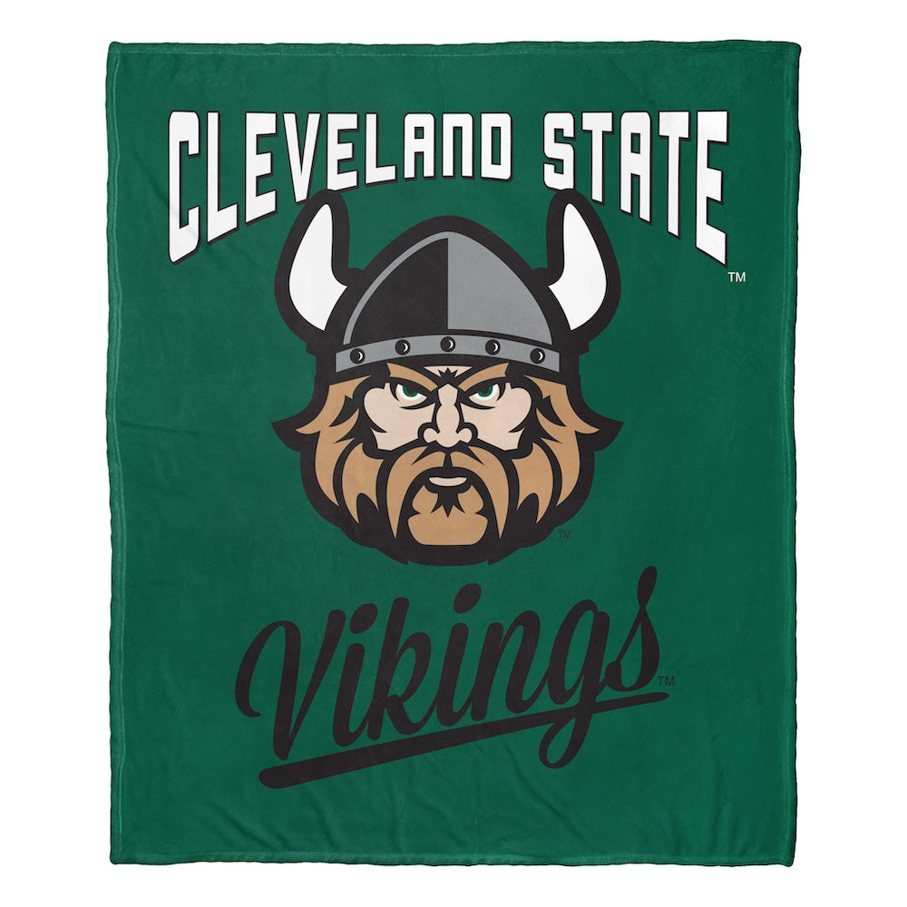 NCAA Clevelatate Vik OFFICIAL Throw Blanket