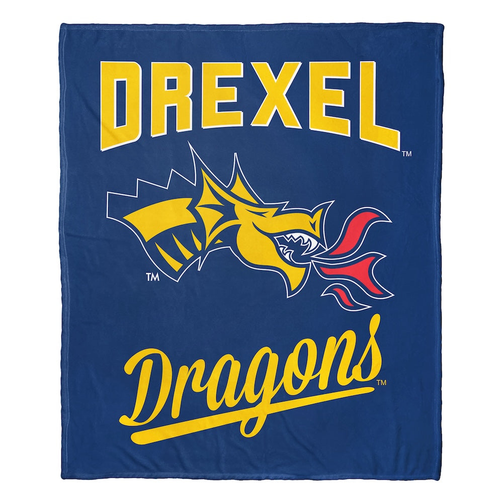NCAA Drexel Dra OFFICIAL Throw Blanket