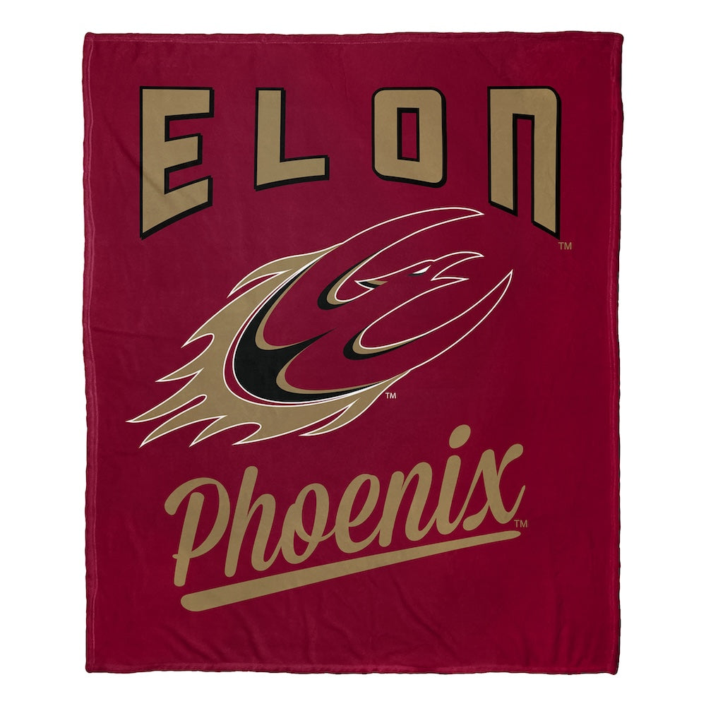 NCAA Elon Ea OFFICIAL Throw Blanket