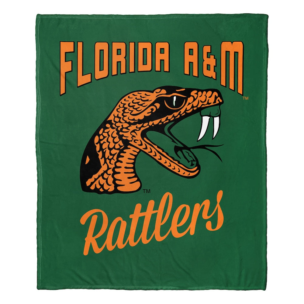 NCAA Florida A&M Ratt OFFICIAL Throw Blanket