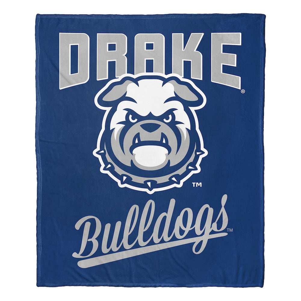 NCAA Drake Bull OFFICIAL Throw Blanket