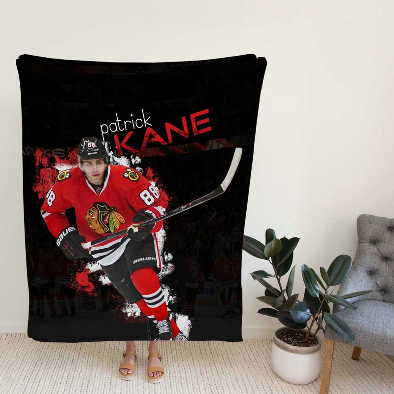 Patrick Katrong NHL Hockey Player Fleece Blanket