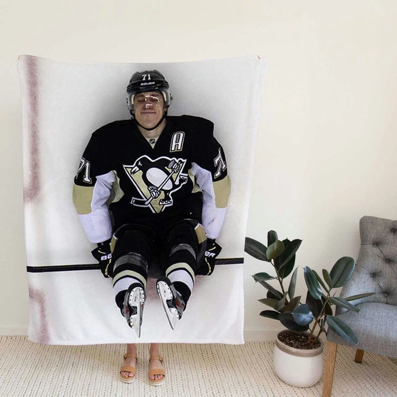 Evgeni Malkin Prsional NHL Hockey Player Fleece Blanket