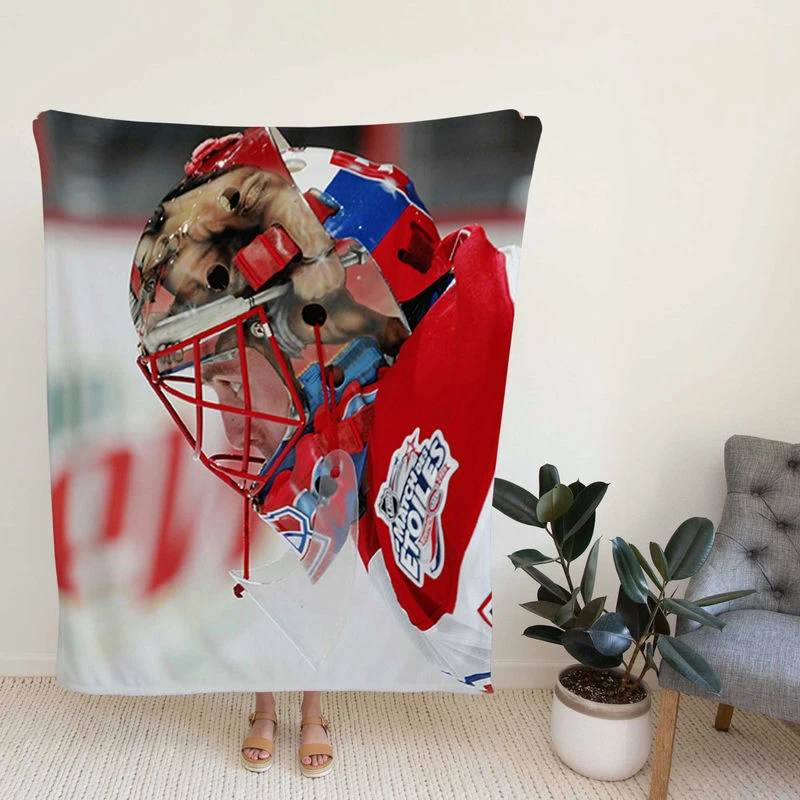 Jlav Halak Prsional NHL Hockey Player Fleece Blanket