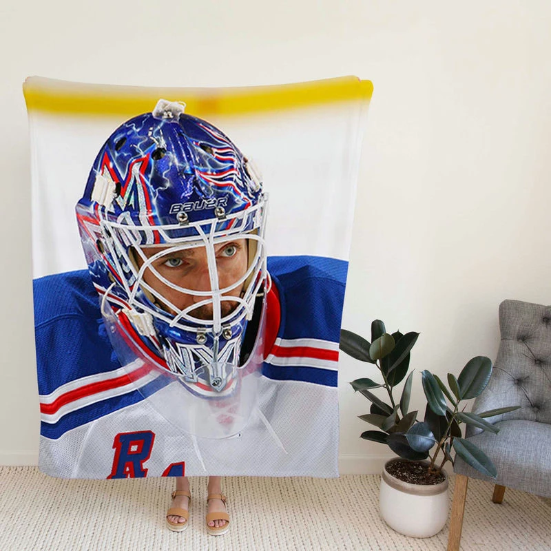 Henrik Lindt Prsional NHL Hockey Player Fleece Blanket